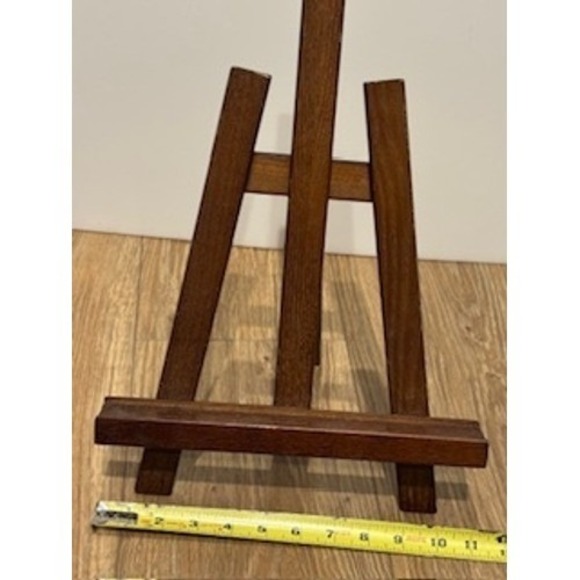 Wooden Display Easel Tabletop Large Art Stand Photo Holder Dark Brown - Picture 6 of 12